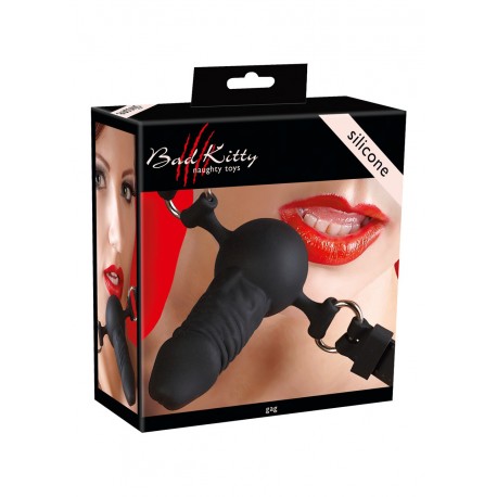 Gag Ball Silicone - Bad Kitty