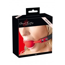 Red Gag silicone - Bad Kitty