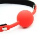 Ball Gag + Block (rosso) - Toyz4lovers