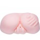 Double pleasure flesh 2.2 kg vibrating big masturbator - Power Escorts