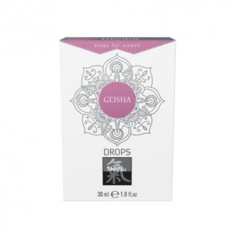 Supl.Diety-Shiatsu GEISHA Drops for Women 30ml. - Hot