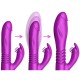 Wibrator-Silicone Vibrator USB 10 Function + Expander and Thrusting Function - B - Series Fox