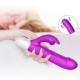 Wibrator-Silicone Vibrator USB 10 Function + Expander and Thrusting Function - B - Series Fox