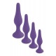Plug-Silicone Plug Purple - Small - B - Series HeavyFun
