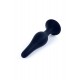 Plug-Silicone Plug Black - Medium - B - Series HeavyFun