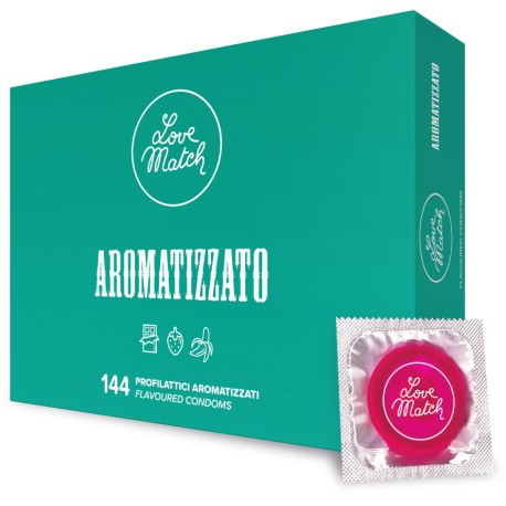 Prezerwatywy-Love Match Arromatizato - 144 pack - Love Match