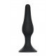 Plug-Slim Anal Plug Small Black - Lola Toys