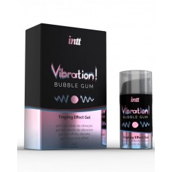 Żel-VIBRATION BUBBLE GUM 15 ml - Intt