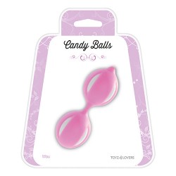Kulki-PALLINE CANDY BALLS MOU PINK - Candy Balls