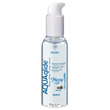 Żel/spray-AQUAglide Massage+Glide neutral 200ml - JoyDivision