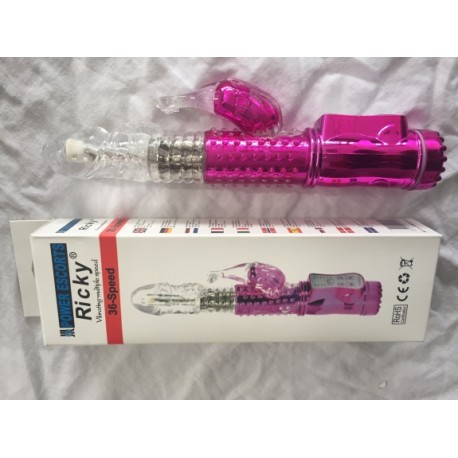 Ricky  pink  36 speed rabbit 23,5 cm - Power Escorts
