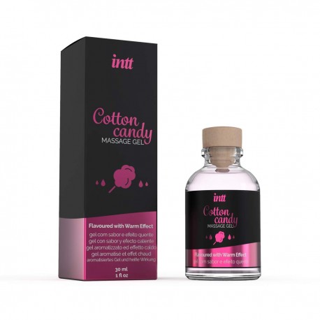 Żel-MASSAGE GEL COTTON CANDY 30 ml - Intt