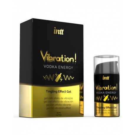 Żel-VIBRATION VODKA 15 ml - Intt