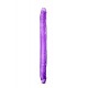 B YOURS 16INCH DOUBLE DILDO PURPLE - Blush