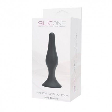 Plug-PLUG ANALE ANAL BOTTLE PLUG SILICONE MEDIUM - Toyz4lovers