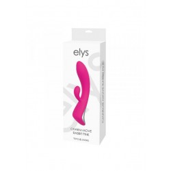 Wibrator-VIBRATORE RABBIT ELYS - CHARM MOVE RABBIT PINK - Elys