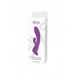 Wibrator-VIBRATORE RABBIT ELYS - CHARM MOVE RABBIT PURPLE - Elys