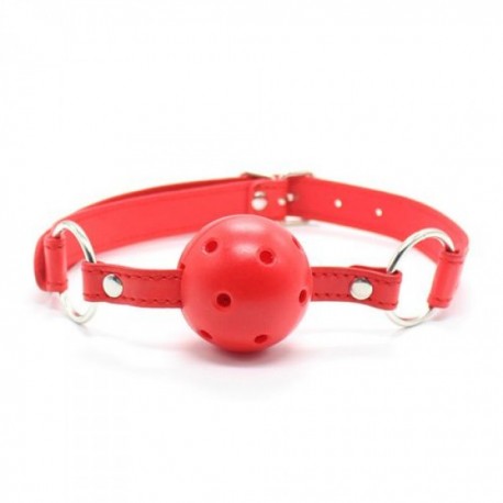 Knebel-Breathable Ball Gag (rosso) - Toyz4lovers
