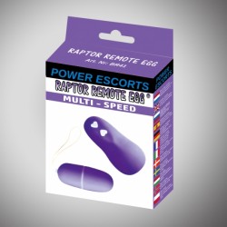 Raptor remote egg purple remote egg - Power Escorts