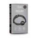 Knebel-Ball Gag With PVC Ball - Black - EasyToys