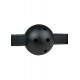Knebel-Ball Gag With PVC Ball - Black - EasyToys