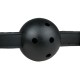 Knebel-Ball Gag With PVC Ball - Black - EasyToys