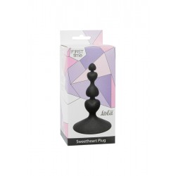 Plug-Anal Plug Sweetheart Plug Black - Lola Toys