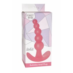 Plug-Bubbles Anal Plug Pink - Lola Toys