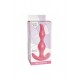 Plug-Anal Plug Bent Anal Plug Pink - Lola Toys