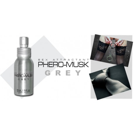Feromony-PHERO-MUSK GREY 50 ml for men - Aurora
