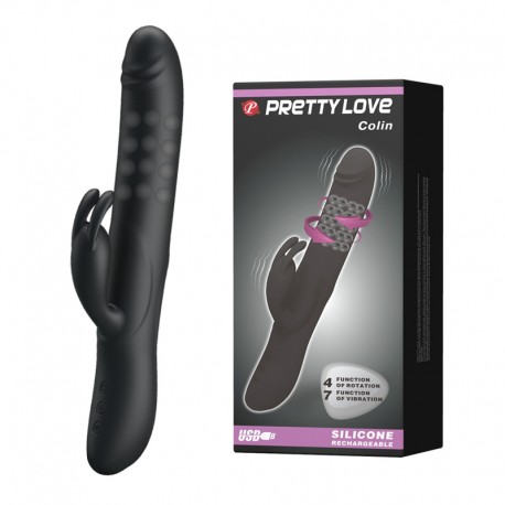 PRETTY LOVE - COLIN, USB, 7 vibration, 4 rotation - Pretty Love