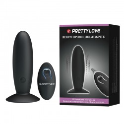 PRETTY LOVE - REMOTE CONTROL VIBRATING PLUG 12 function - Pretty Love