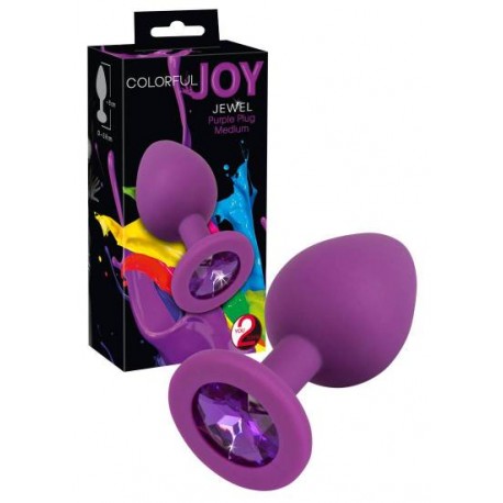 Colorful Joy Jewel Purple Plug - Colorful Joy