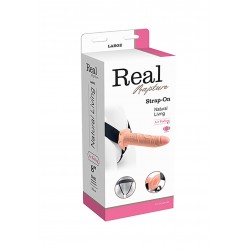 Proteza-VIBRATORE STRAP ON CAVO REAL RAPTURE 8 FLESH - Real Rapture