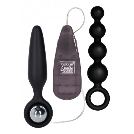 Booty Call Booty Vibro Kit Black - Calexotics