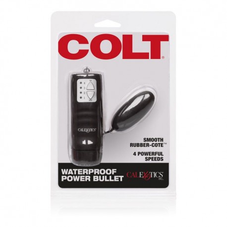 COLT Waterproof Power Bullet Black - Calexotics