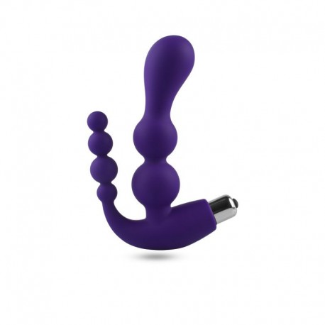 Stymulator- Fallo anale vibrante di design con doppia stimolazione - Toyz4lovers