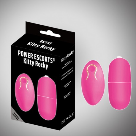 Wibrator - Kitty Rocky Remote Control pink - Power Escorts