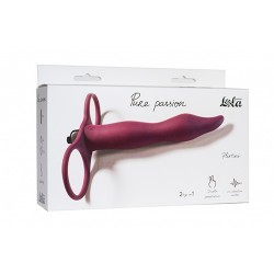 Strap - on Pure Passion Flirtini Wine red - Lola Toys