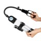Pompka-Powerpump MASTER Vibrating - Black&Clear - B - Series Power