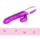 Wibrator-Silicone Vibrator USB 10 Function and Thrusting Function / Heating - B - Series Fox