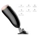 Masturbator-Vibrating Masturbation Cup USB 7 + Interactive Function / Talk Mode - B - Series Fox