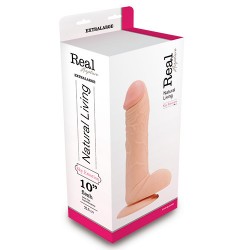Dildo-REALISTIC DILDO REAL RAPTURE FLESH 10" - Real Rapture