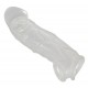 Crystal Clear Penis Sleeve wit - Crystal