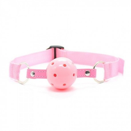 Knebel-Easy Breathable Ball Gag (rosa) - Toyz4lovers