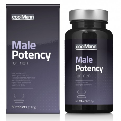 Supl. diety- CoolMann Male Potency Tabs (60 tab) - Cobeco