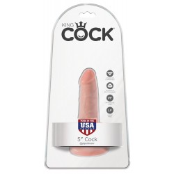 King Cock 5 inch Flesh - King Cock