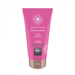 Żel-SHIATSU Love lubricant edible RASPBERRY - Hot