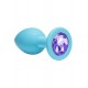 Plug-Anal Plug Emotions Cutie Medium Turquoise light purple - Lola Toys
