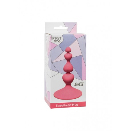 Plug-Anal Plug Sweetheart Plug Pink - Lola Toys